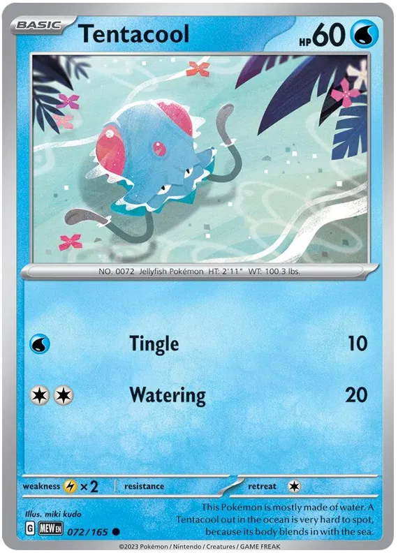 072. Tentacool - Common - 151