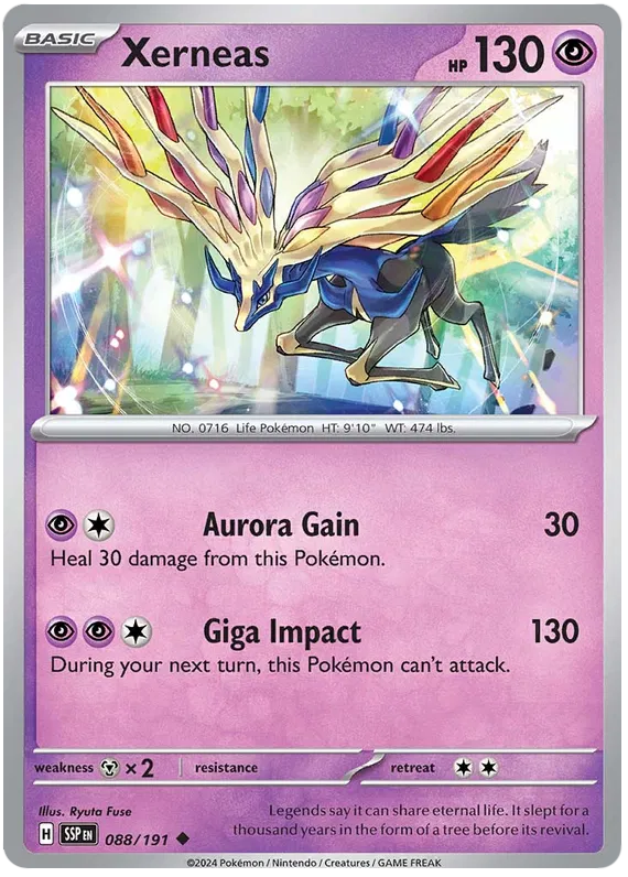 088. Xerneas - Uncommon - Surging Sparks