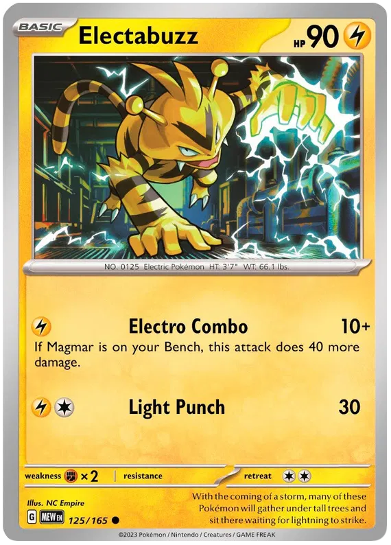 100. Electabuzz - Common - 151