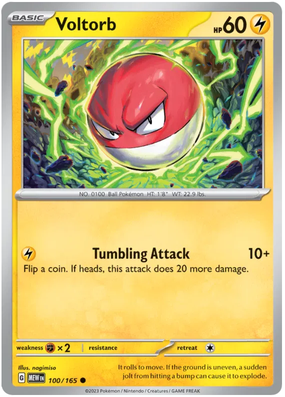100. Voltorb - Common - 151
