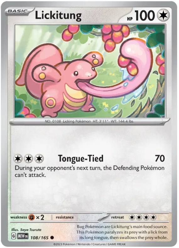 108. Lickitung - Common - 151