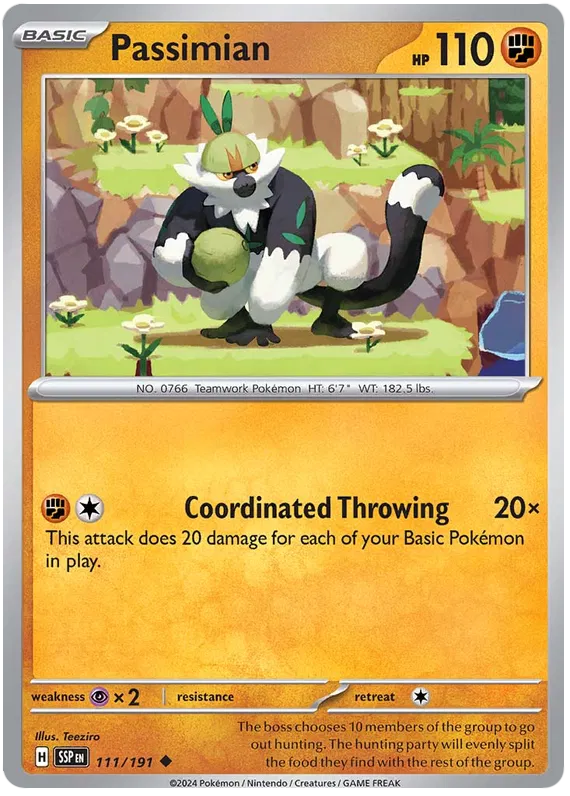 111. Passimian - Uncommon - Surging Sparks