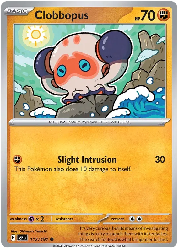 114. Clobbopus - Common - Surging Sparks