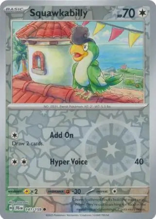 074.Squawkabilly.JTG.Common Reverse Holo