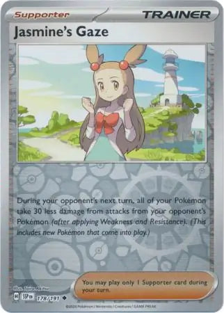 178. Trainer Supporter Jasmine's Gaze - Uncommon