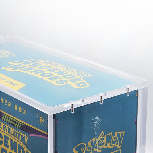 Acrylic Pokemon Elite Trainer Box Case With Magnetic Lid
