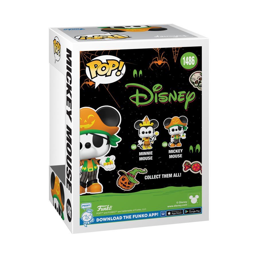 Disney Funko Pop! Vinyl - Disney: Halloween - Pirate Mickey #1486