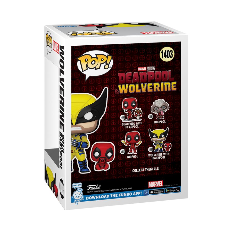 Marvel Funko Pop! Vinyl - Deadpool & Wolverine #1403