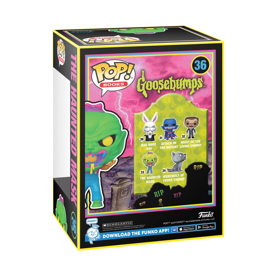 Goosebumps Funko Pop! Vinyl - The Haunted Mask Blacklight Edition #36