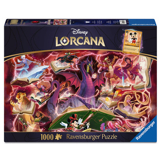 Ravensburger Disney Lorcana Ruby Puzzle 1000pc