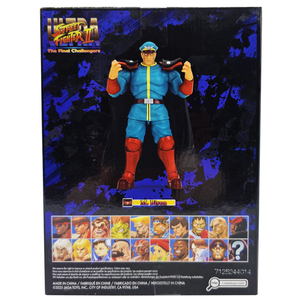 Street Fighter II 6-Inch Action Figure - M. Bison (Player 2)