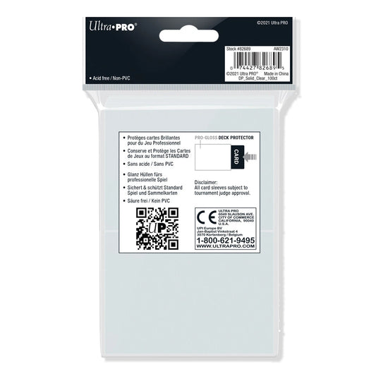 Ultra Pro Gloss Deck Protector Sleeves