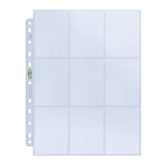 Ultra Pro Hologram Series 9-Pocket 11-Hole Punch Pages