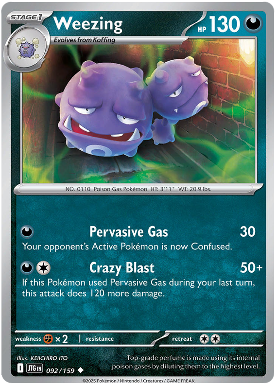 092.Weezing.JTG.Uncommon
