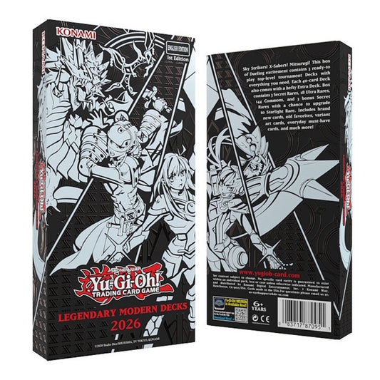 Yu-Gi-Oh! Legendary Modern Decks 2026 1st Edition Deck