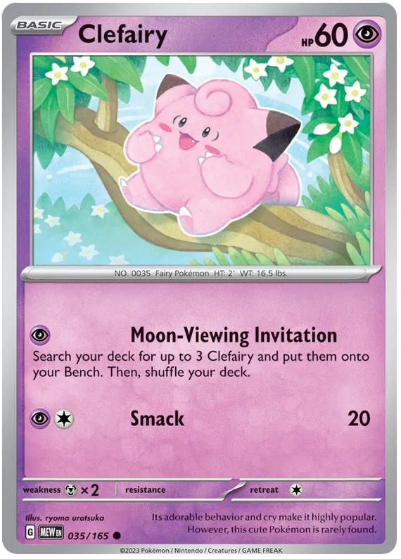 035. Clefairy - Common - 151