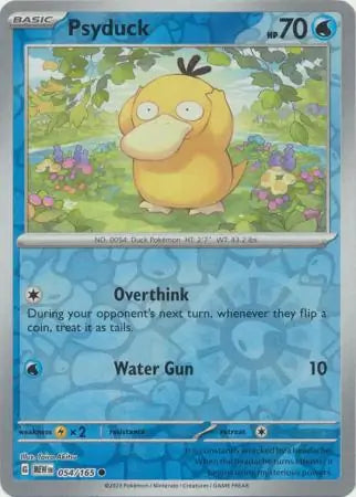 054. Psyduck - Reverse Holo - Common - 151