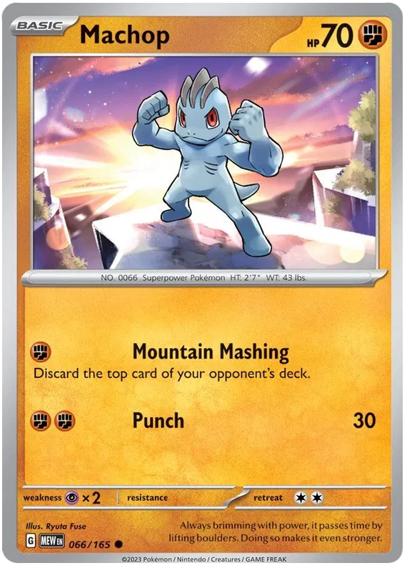 066. Machop - Common - 151