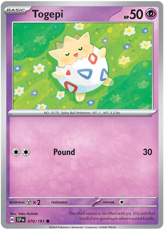070. Togepi - Common - Surging Sparks