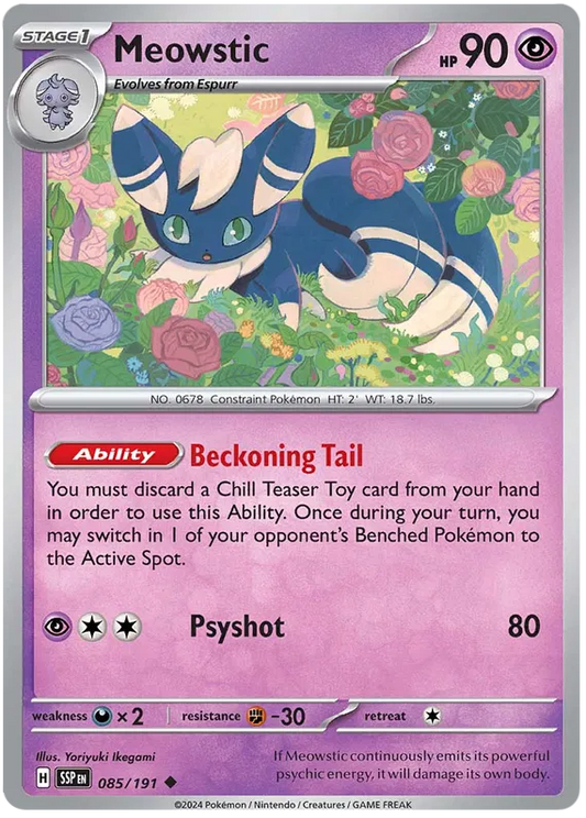 085. Meowstic - Uncommon - Surging Sparks