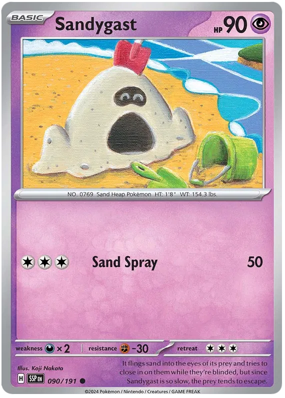 090. Sandygast - Common - Surging Sparks