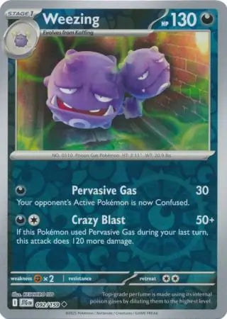 092.Weezing.JTG.Uncommon Reverse Holo
