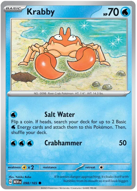 098. Krabby - Common - 151