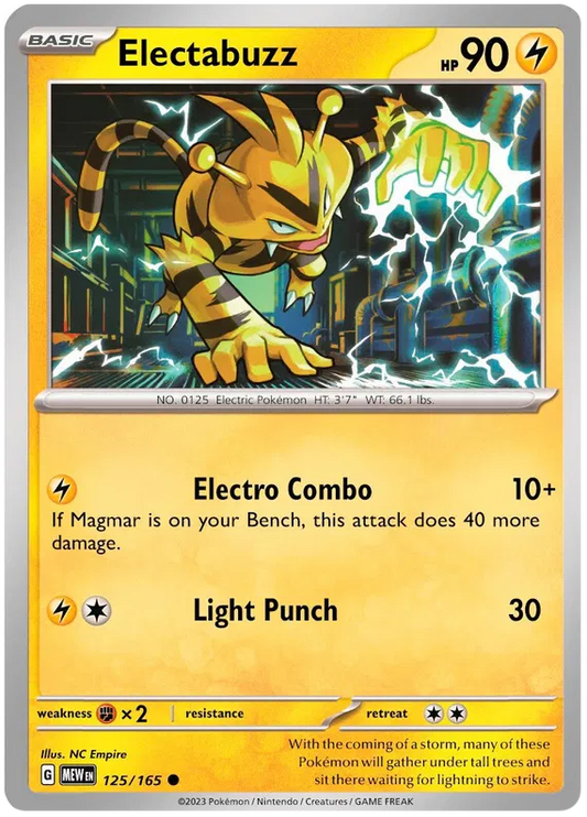 100. Electabuzz - Common - 151