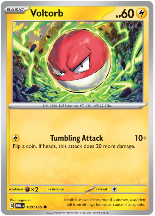100. Voltorb - Common - 151