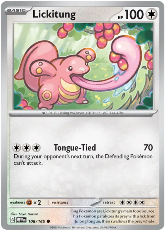 108. Lickitung - Common - 151