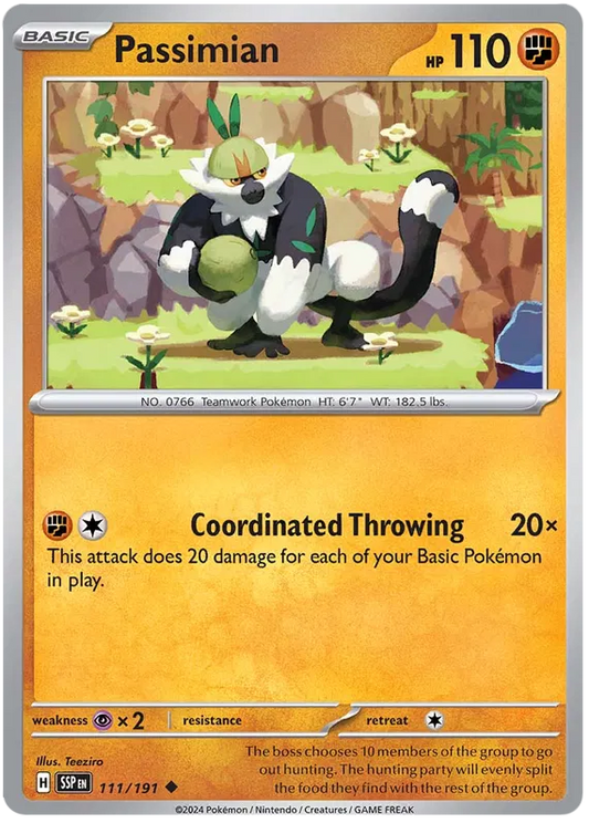 111. Passimian - Uncommon - Surging Sparks