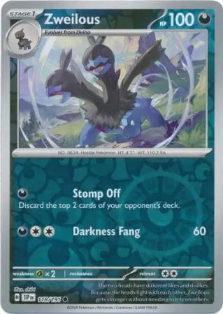 118. Zwelious - Common - Reverse Holo - Surging Sparks
