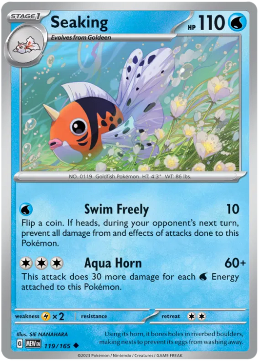 119. Seaking - Uncommon - 151