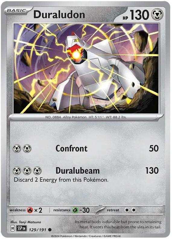 129. Duraludon - Common - Surging Sparks