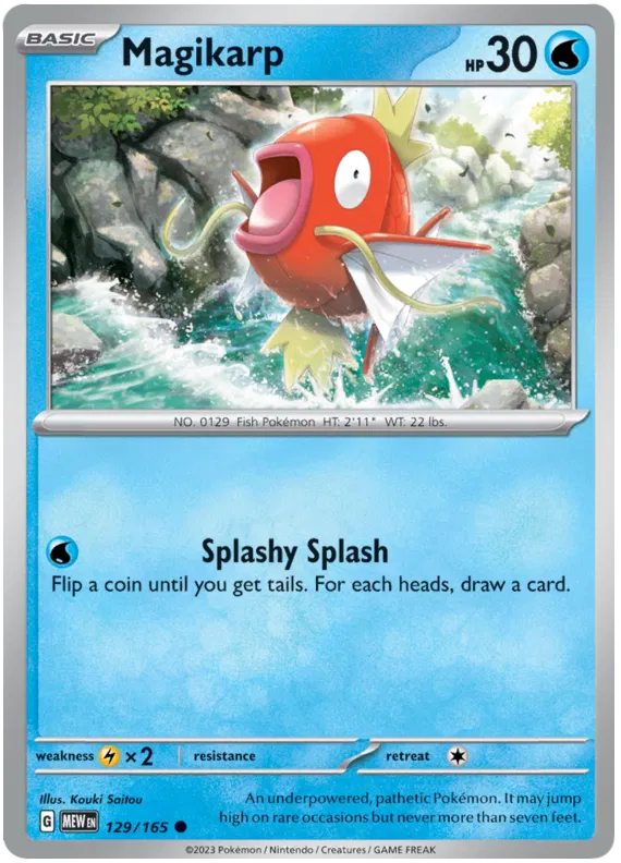 129. Magikarp - Common - 151