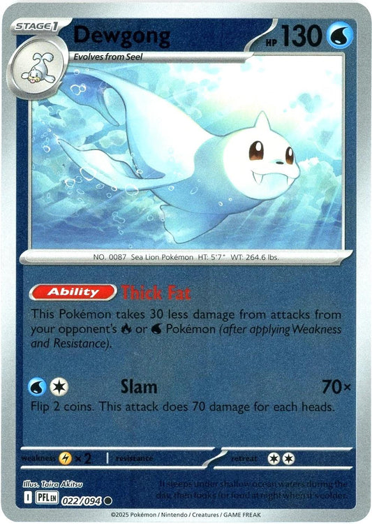 022.Dewgong.PFL.Common Reverse Holo