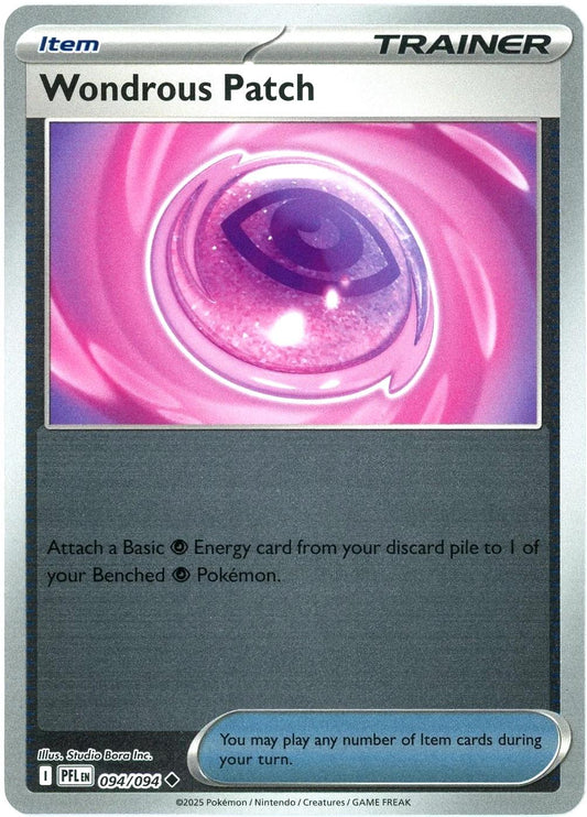 094.Trainer Item Wondrous Patch.PFL.Uncommon Reverse Holo