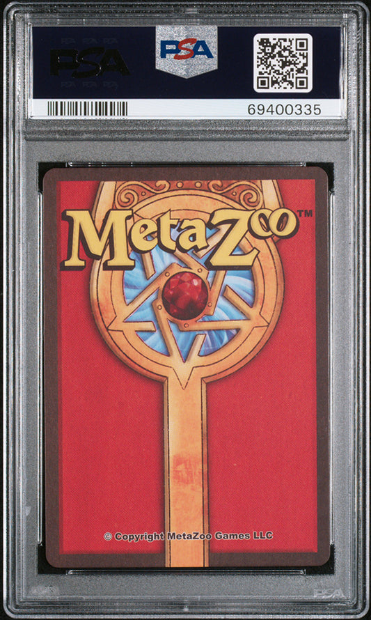 2022 Metazoo WPT Kickstarter Mothman To Arms Holo PSA 9