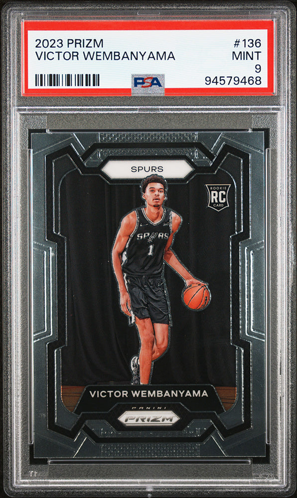 2023 Panini Prizm Victor Wembanyama PSA 9