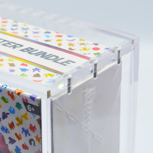Acrylic Pokemon Booster Bundle Case With Magnetic Lid