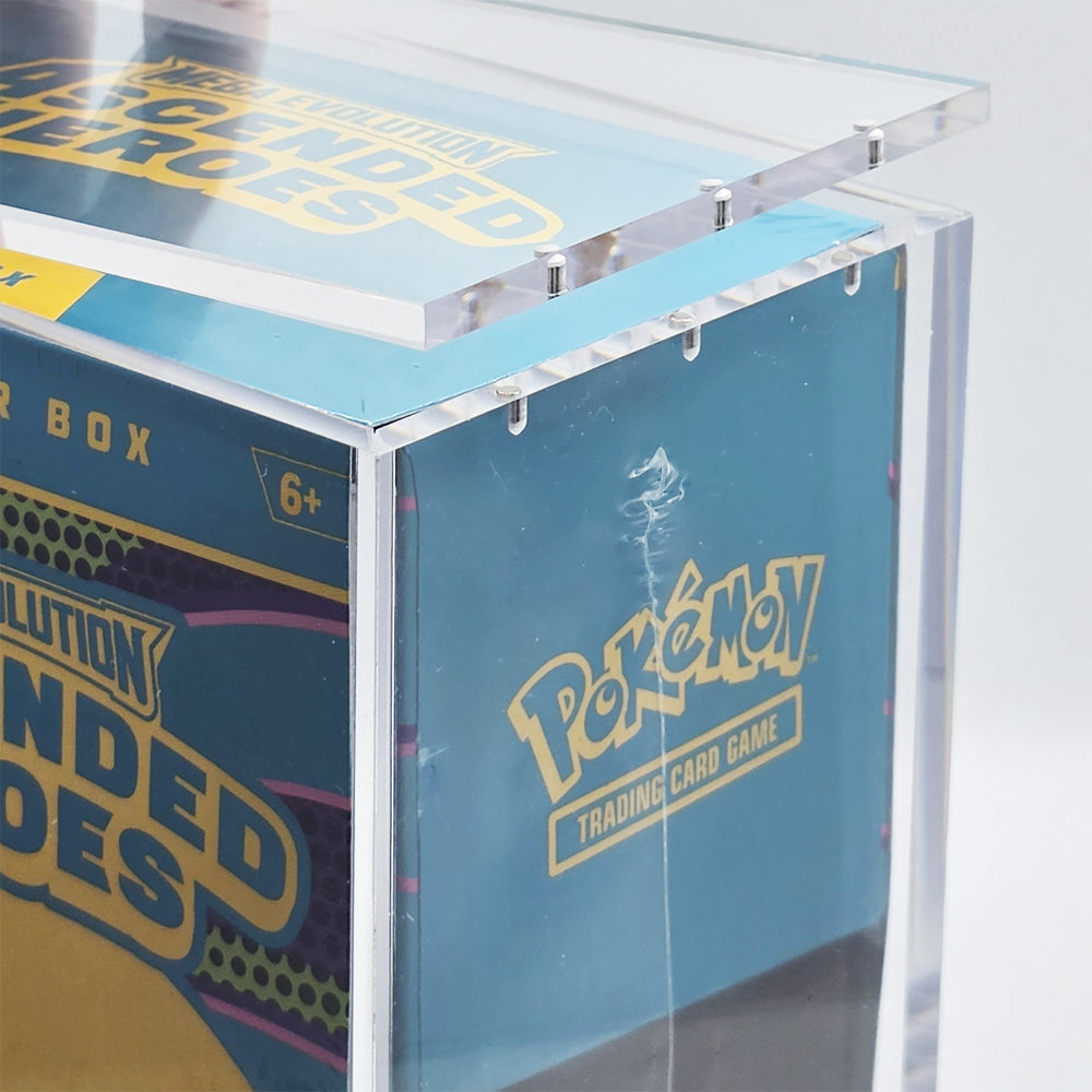 Acrylic Pokemon Elite Trainer Box Case With Magnetic Lid