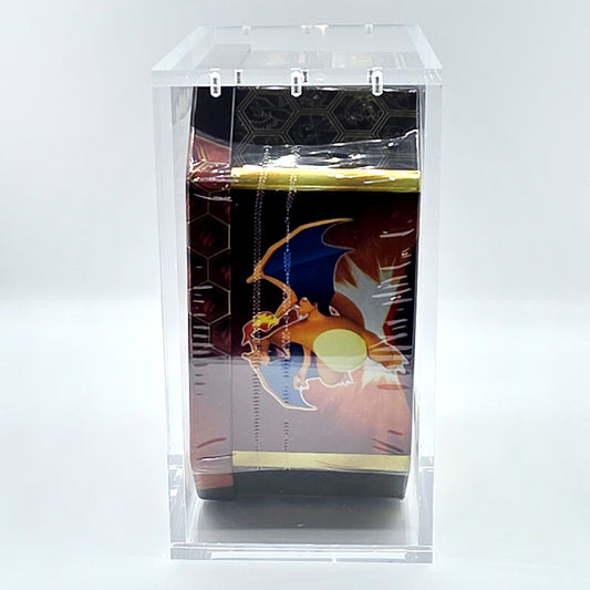 Acrylic Pokemon Tin Case With Magnetic Lid