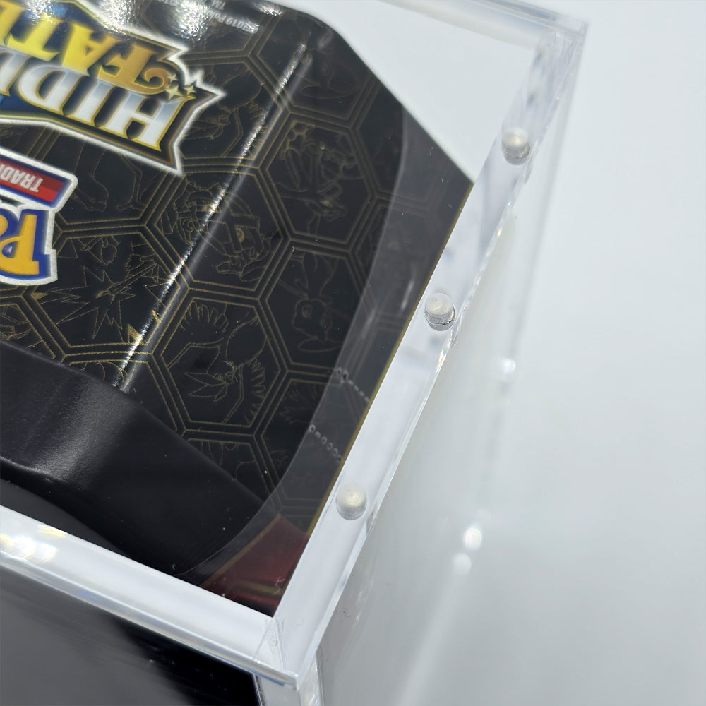 Acrylic Pokemon Tin Case With Magnetic Lid