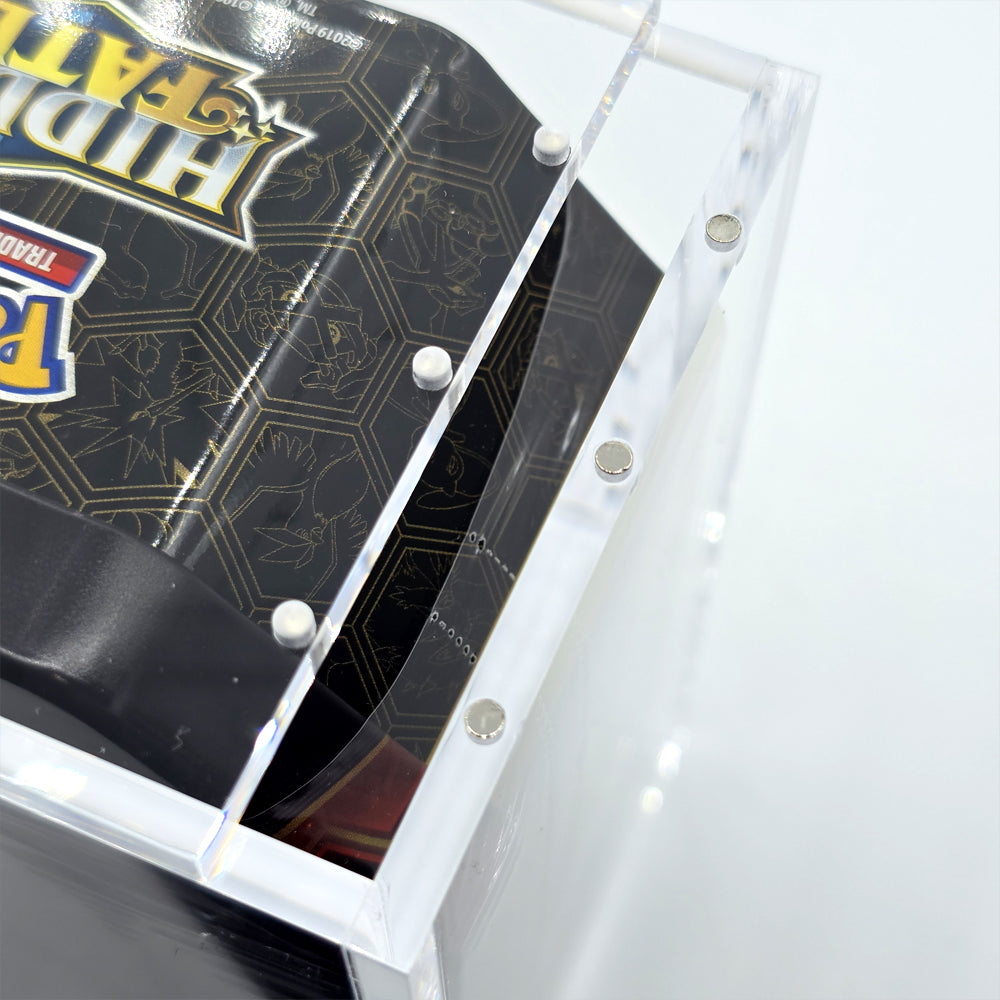Acrylic Pokemon Tin Case With Magnetic Lid