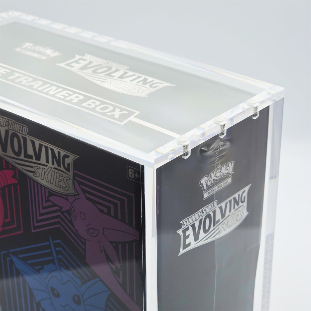 Acrylic Pokemon Premium Elite Trainer Box Case With 8mm Magnetic Lid