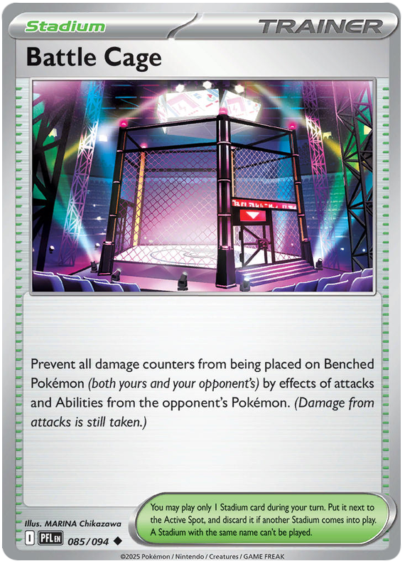 085.Trainer Stadium Battle Cage.PFL.Uncommon