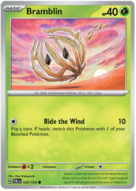 022. Bramblin - Common - Paldea Evolved