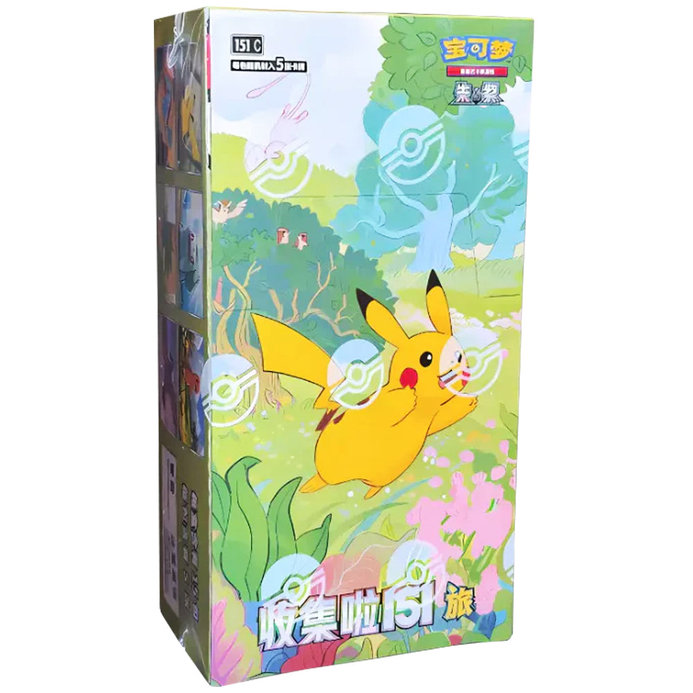 Pokemon Collect 151 Journey - Booster Box (Chinese)