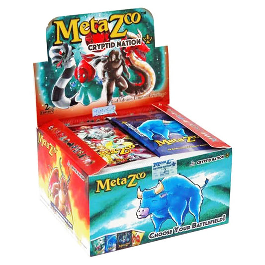 Metazoo Cryptid Nation 2nd Edition - Booster Box