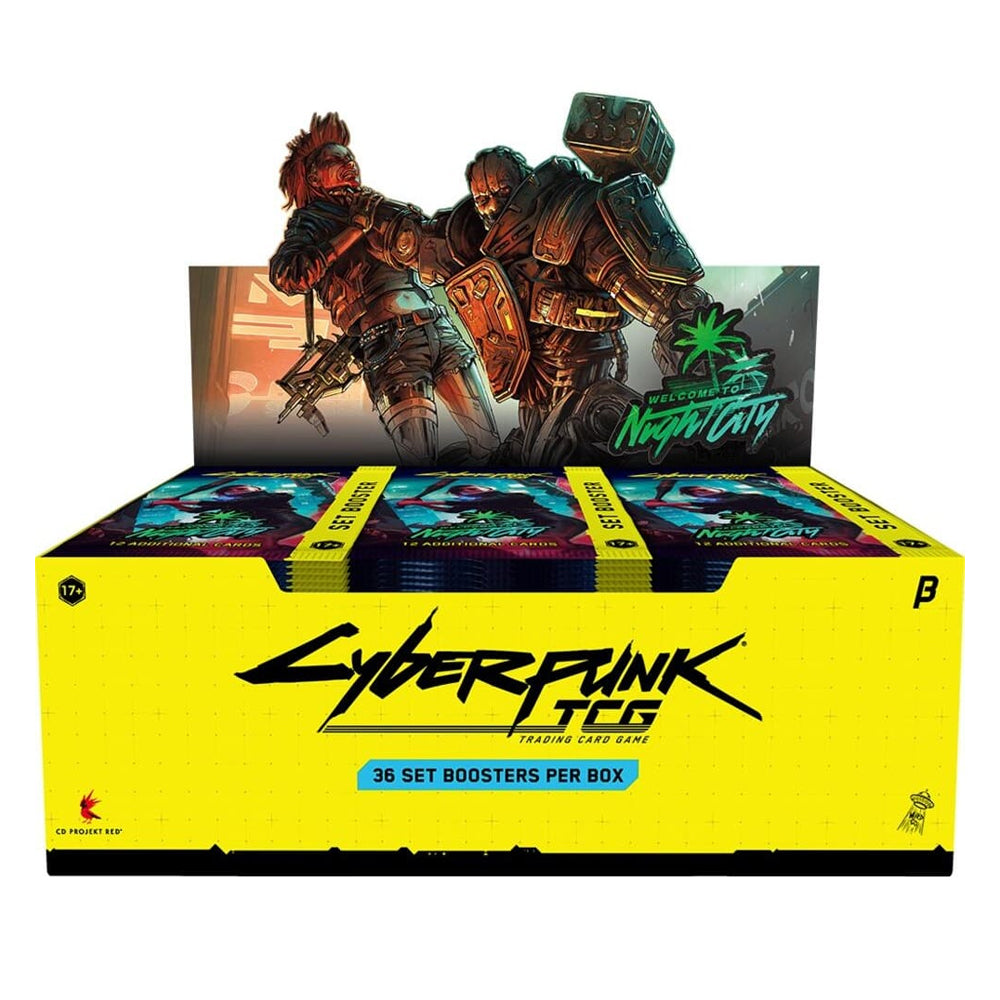Cyberpunk TCG - Welcome To Night City Beta Sealed Case (6x Booster Boxes)